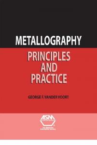 metallography principles and practice