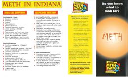 Meth Watch Brochure - State of Indiana