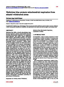 Methylene blue protects mitochondrial respiration ... - Semantic Scholar