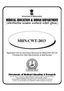 MHN-CWT-2013 - DMER