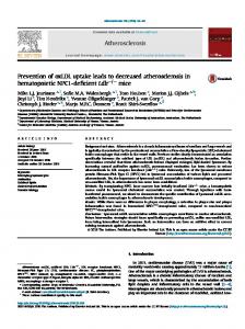 mice - Atherosclerosis