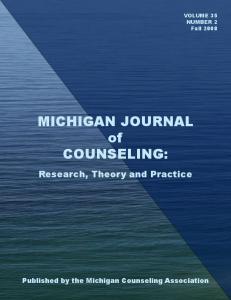 MICHIGAN JOURNAL of COUNSELING: