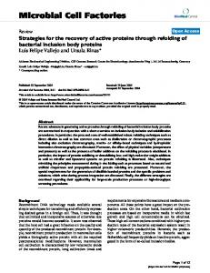 Microbial Cell Factories - ScienceOpen