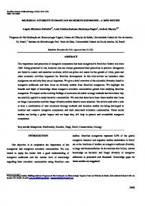 MICROBIAL DIVERSITY IN BRAZILIAN