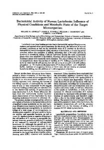 Microorganism - Infection and Immunity