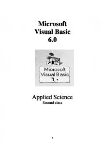 Microsoft Visual Basic 6.0