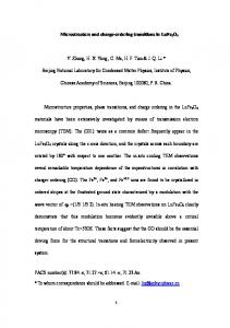 Microstructure and charge-ordering transitions in LuFe2O4 Y