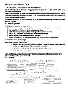 Microteaching - Lesson Plan