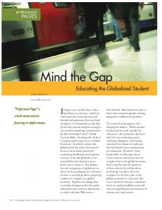 Mind the Gap - Google Sites