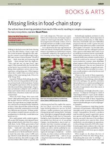 Missing links in food-chain story