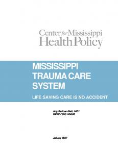 mississippi trauma care system