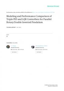 Modeling and Performance Comparison of Triple PID