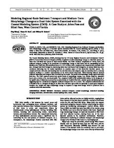 Modeling Regional-Scale Sediment Transport and ... - CiteSeerX