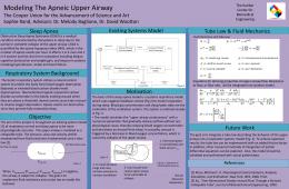 Modeling The Apneic Upper Airway