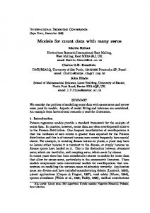 Models for count data with many zeros