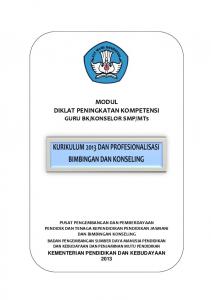 MODUL 1.Kurikulum 2013 dan Profesionalisasi BK - mintotulus