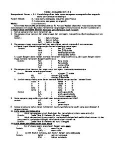 MODUL BELAJAR KIMIA 8