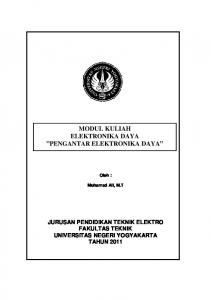 modul kuliah elektronika daya - Kuliah Elektro Industri - WordPress ...