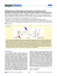 Modulating the Photophysical Properties of ... - Semantic Scholar