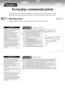 Module 7: Everyday communication ...