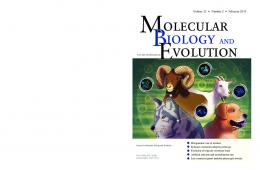 Molecular Biology and Evolution - consevol