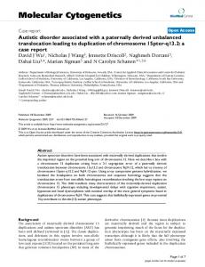 Molecular Cytogenetics - Springer Link