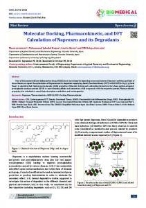 Molecular Docking, Pharmacokinetic, and DFT