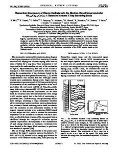 Momentum Dependence of Charge Excitations in the Electron-Doped