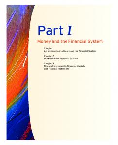 Money and the Financial System - McGraw-Hill