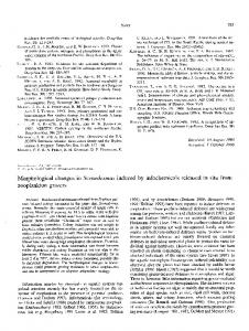 Morphological changes in Scenedesmus ... - Wiley Online Library