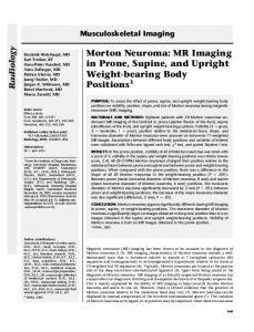 Morton Neuroma - RSNA Publications Online