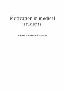 Motivation in medical students - MedEdWorld