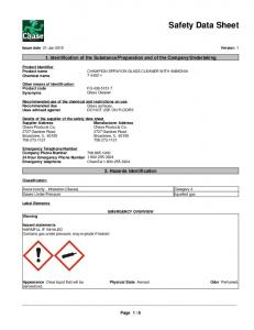 MSDS - Chase Products Co.