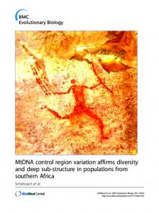 MtDNA control region variation affirms diversity and deep ... - DiVA portal