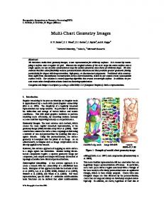 Multi-chart geometry images - Microsoft