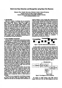 Multi-view Face Detection and Recognition using Haar-like Features