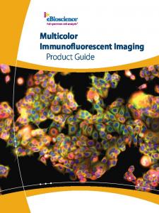 Multicolor immunofluorescent imaging Product Guide