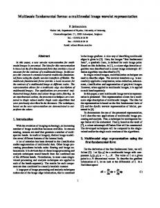 Multiscale fundamental forms: a multimodal image