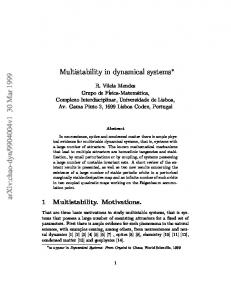 Multistability in dynamical systems