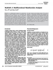 Multiwfn: A multifunctional wavefunction analyzer