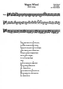 MuseScore: Wagon Wheel - CalamityChris