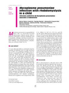 Mycoplasma pneumoniae infection with ...