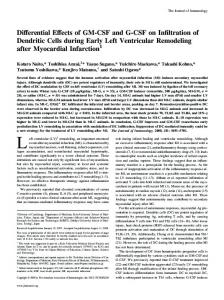 Myocardial Infarction Left Ventricular Remodeling after Early on ...