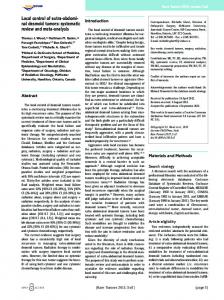 nal desmoid tumors - CiteSeerX