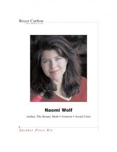 Naomi Wolf - Beperkt Houdbaar