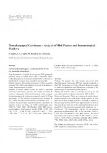 Nasopharyngeal Carcinoma - Chirurgia