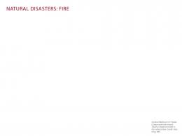 natural disasters: fire