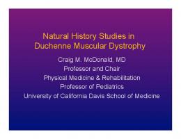 Natural History Studies in Duchenne Muscular Dystrophy