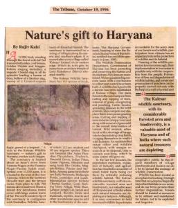 Natures gift to Haryana