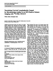 Necrotizing Cervical Lymphadenitis Caused by ... - Springer Link